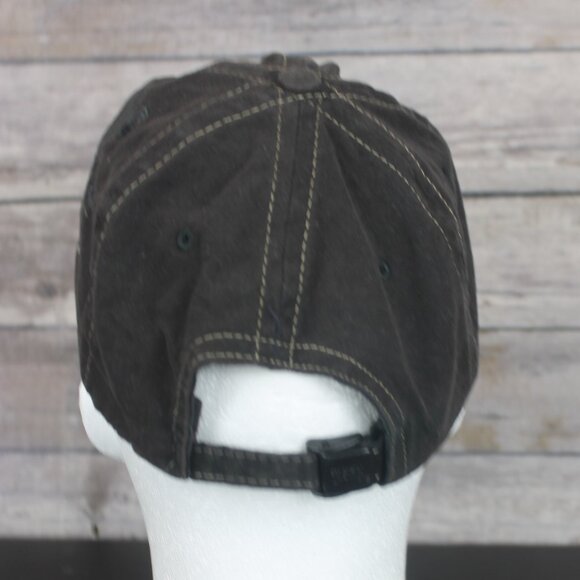 CRAZY SHIRT HAWAIN NORTH SHORE Gray Baseball Hat Embroidered Cap Adjustable Back - Picture 6 of 10